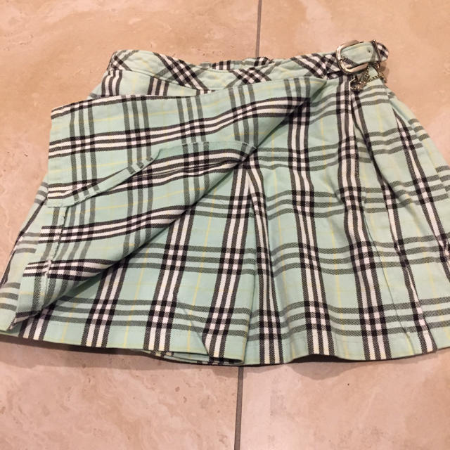 BURBERRY - バーバリーチェック キュロットスカート130の通販 by