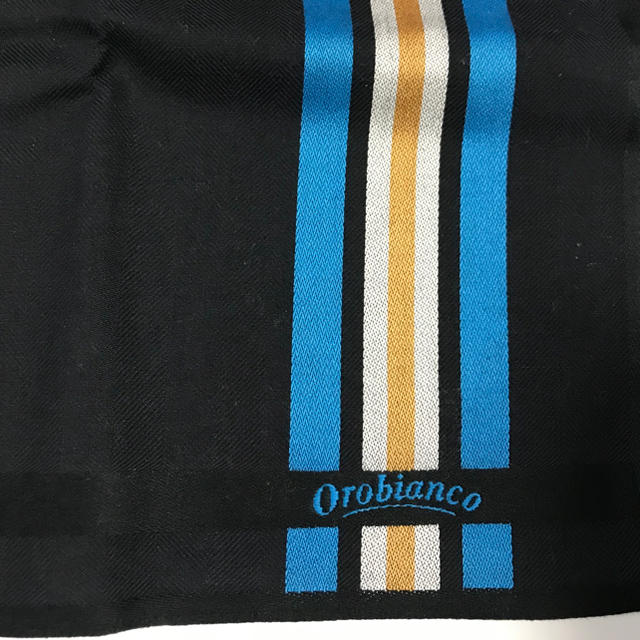 Orobianco(オロビアンコ)の新品未使用オロビアンコハンカチ メンズのファッション小物(ハンカチ/ポケットチーフ)の商品写真