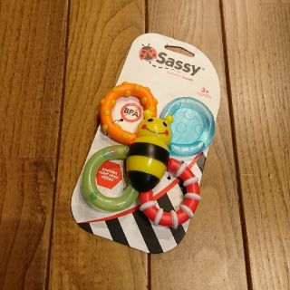 サッシー(Sassy)のSassy ベビー ミツバチ おもちゃ 歯がため(がらがら/ラトル)