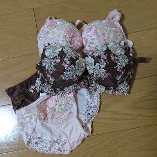 ワコール(Wacoal)のHahapom様専用  パルファージュブラ＆ショーツセット(ブラ&ショーツセット)