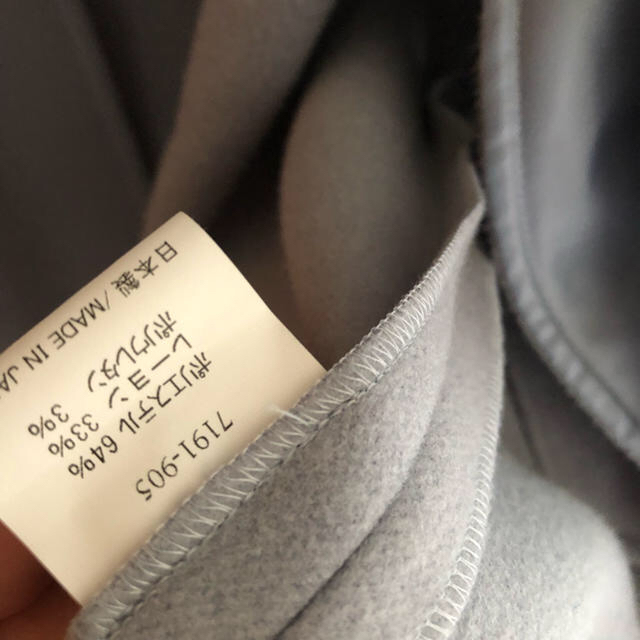 ZARA(ザラ)の水色 コート レディースのジャケット/アウター(ロングコート)の商品写真