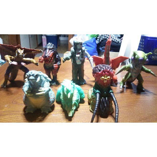 BANDAI - ウルトラマングレート　怪獣ソフビセット