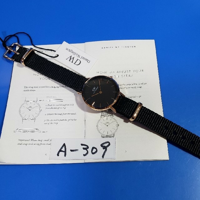 Daniel Wellington(ダニエルウェリントン)のA-309新品♥D.W.28mmレディス♥コンウォール♥激安価格♥送料無料 レディースのファッション小物(腕時計)の商品写真