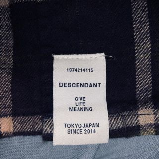 DESCENDANT 18SS SPICOLI 1番 美品の通販 by Mugi's shop｜ラクマ