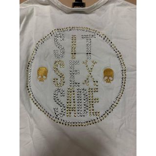 ロエン(Roen)の激安Mサイズ！ROENスカルTシャツ白(Tシャツ/カットソー(半袖/袖なし))