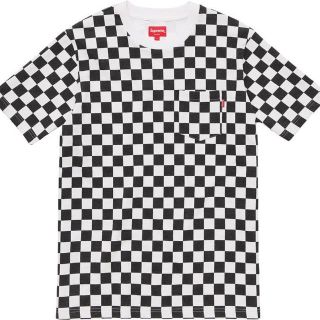 シュプリーム(Supreme)の【値下げ】Supreme 17SS S/S Pocket Tee Checker(Tシャツ/カットソー(半袖/袖なし))