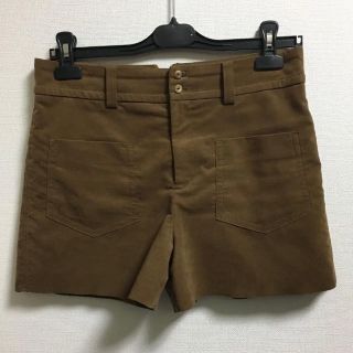 マカフィー(MACPHEE)のMACPHEE  エコスエード ショートパンツ(ショートパンツ)