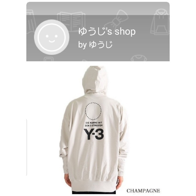 【専用】美品 希少Y-3 STACKED LOGO HOODIE シャンパンyohjiyamamoto