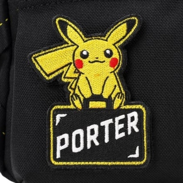 PORTER(ポーター)のポーター ポケモン コラボ ウエストバッグ ブラック レディースのバッグ(ボディバッグ/ウエストポーチ)の商品写真