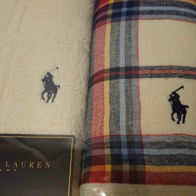 POLO RALPH LAUREN(ポロラルフローレン)のラルフローレンタオルセット インテリア/住まい/日用品の日用品/生活雑貨/旅行(タオル/バス用品)の商品写真