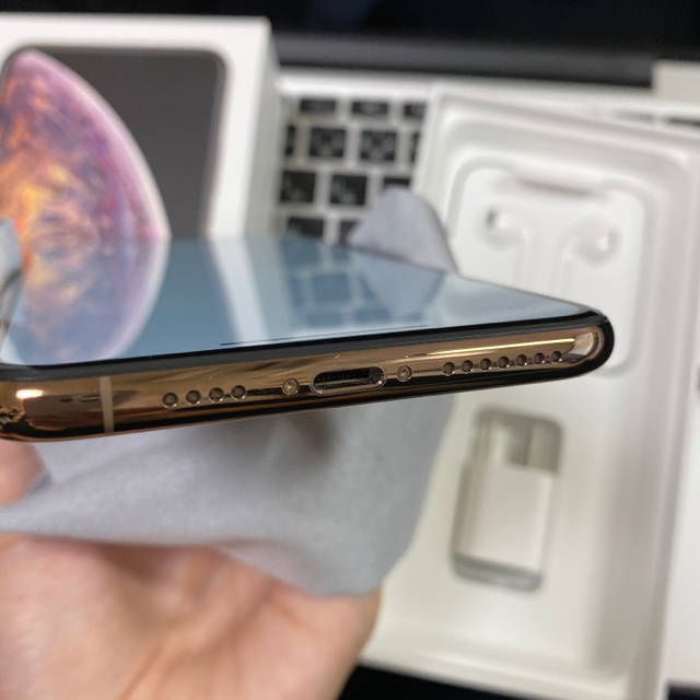 iPhone XS Max 64GB SIMフリー ゴールド 美品