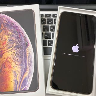 iPhone XS Max 64GB SIMフリー ゴールド 美品(スマートフォン本体)