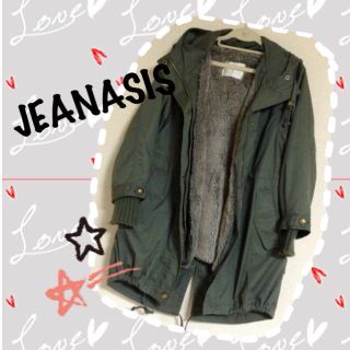 ジーナシス(JEANASIS)のJEANASIS♡内側ファーモッズコート(モッズコート)