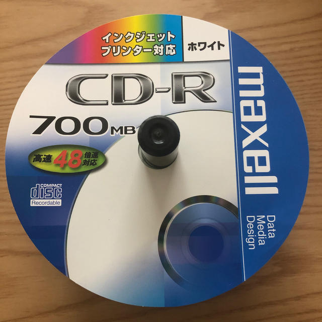 maxell(マクセル)のインクジェットプリンター対応CD-R700MB エンタメ/ホビーのCD(その他)の商品写真