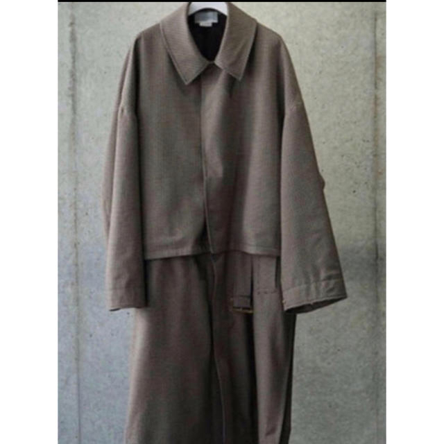 YOKE 19AW  3WAY BAL COLLAR SHARE COAT  メンズのジャケット/アウター(ステンカラーコート)の商品写真