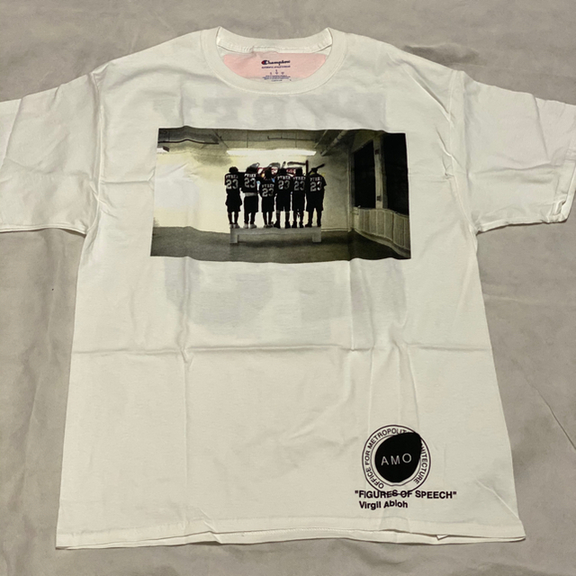 OFF-WHITE - Virgil Abloh MCA Team Pyrex T-Shirt / Lの通販 by もも ...