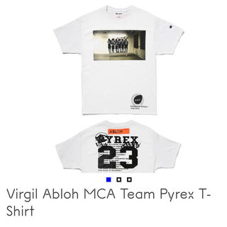 オフホワイト(OFF-WHITE)のVirgil Abloh MCA Team Pyrex T-Shirt / L(Tシャツ/カットソー(半袖/袖なし))