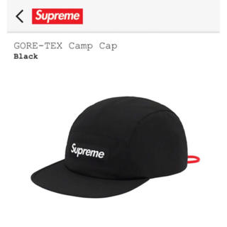 シュプリーム(Supreme)のSupreme 19aw  GORE-TEX Camp Cap Black 黒(キャップ)
