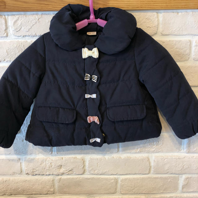 petit main(プティマイン)のpetit main 中綿コート 90cm キッズ/ベビー/マタニティのキッズ服女の子用(90cm~)(コート)の商品写真