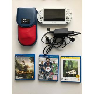 PlayStation Vita - PS VITA & ゲームソフト3本の通販 by トミー's