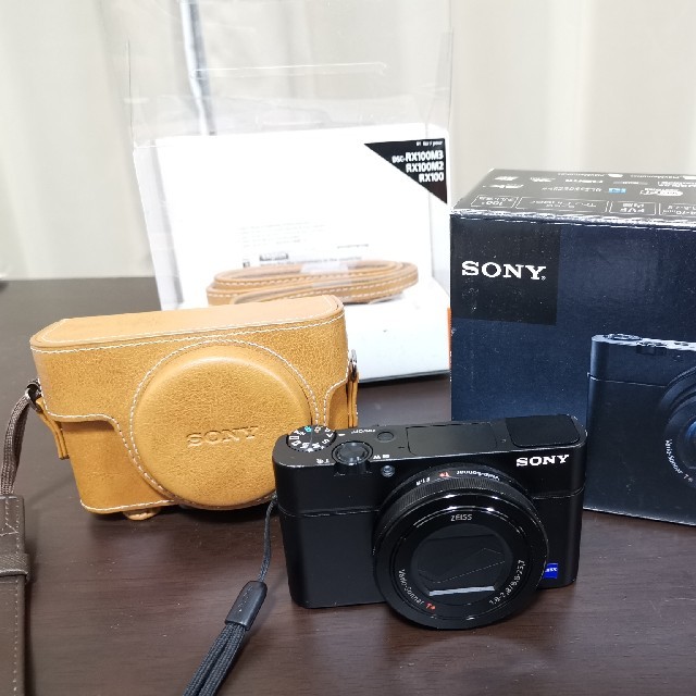 SONY DSC-RX100M3 ジャケットケース LCJ--RXF 予備電池