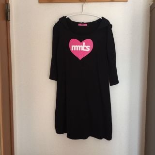 マミタス(mmts)のMMTS ねこ耳フードワンピース(ミニワンピース)