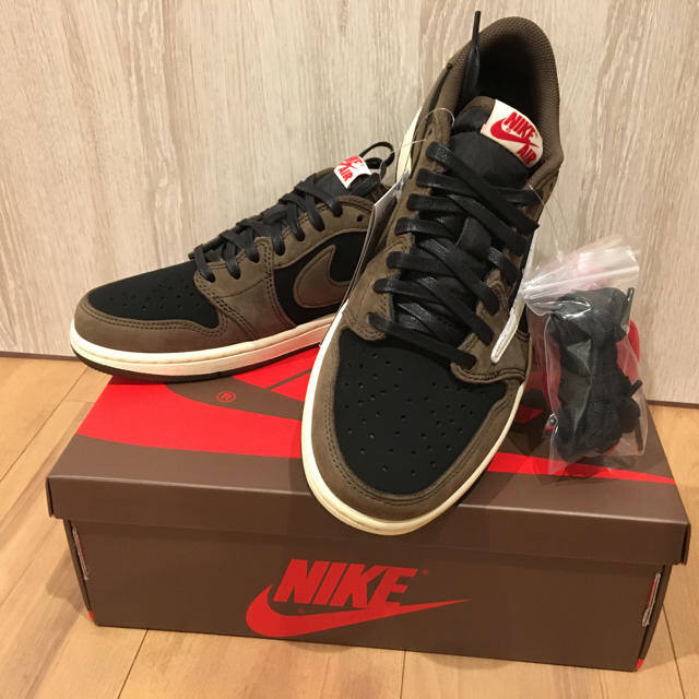 NIKE - NIKE AIR JORDAN 1 LOW Travis Scott 26cm