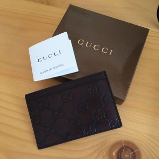 グッチ(Gucci)の新品送料込☆GUCCIパスケース(名刺入れ/定期入れ)