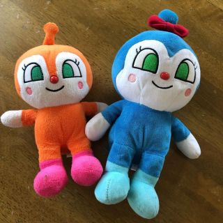 アンパンマン(アンパンマン)のドキンちゃんとコキンちゃん ぬいぐるみ(キャラクターグッズ)