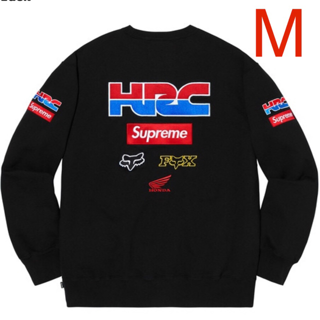 Supreme®/Honda®/Fox® Racing Crewneck