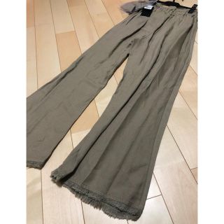 スコットクラブ(SCOT CLUB)のスコットクラブ系列新品タグ付17280円ワイドパンツ(カジュアルパンツ)