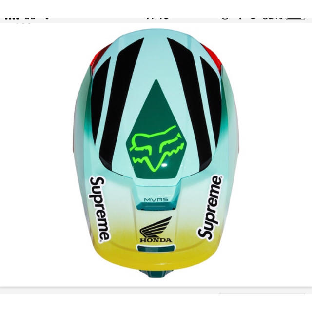 Supreme(シュプリーム)のSupreme®/Honda® Fox® Racing V1 Helmet緑 自動車/バイクのバイク(ヘルメット/シールド)の商品写真