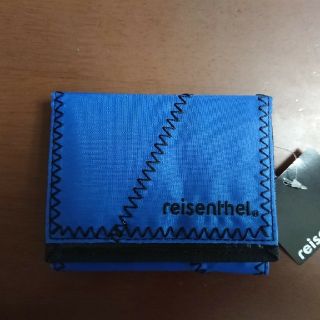 ライゼンタール(reisenthel)の【値下げ中】reisenthel 三つ折り財布/ブルーマジックテープ (折り財布)