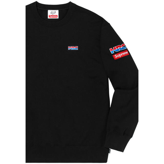 L Supreme Honda Fox Crewneck ホンダ クルーネック