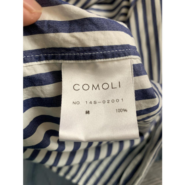 COMOLI(コモリ)のcomoli ストライプシャツ メンズのトップス(シャツ)の商品写真