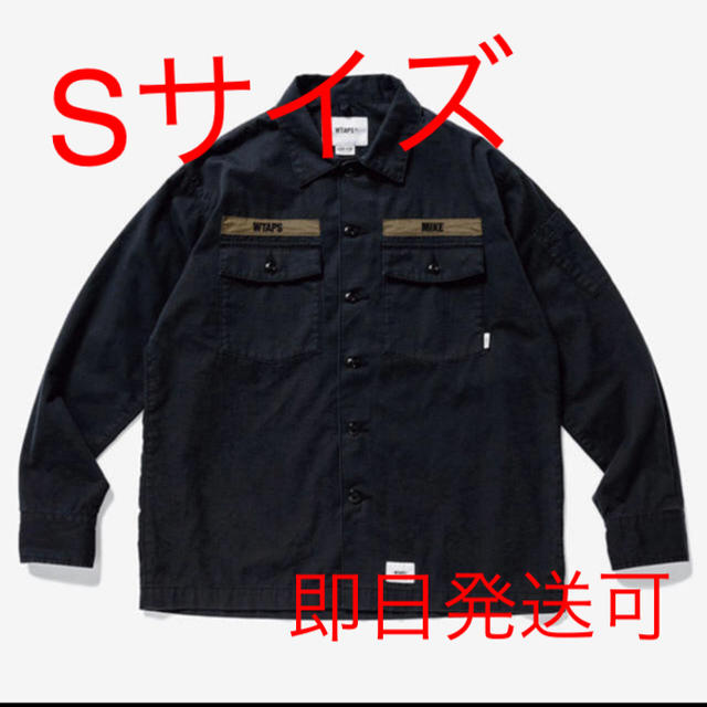 W)taps - 19AW WTAPS BUDS LS SHIRT Sサイズ ブラックの通販 by W)taps - 19AW WTAPS BUDS LS SHIRT Sサイズ ブラックの通販 by