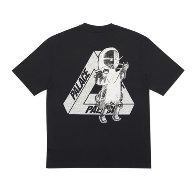 ボックスロゴPALACE SKATEBOARDS TRI FERG TEE 黒　Sサイズ