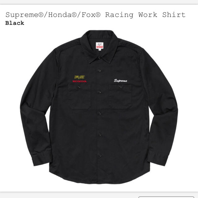 【Lサイズ送料込み】Honda Fox Racing Work Shirt 2