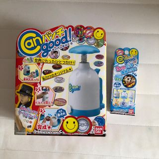 バンダイ(BANDAI)の缶バッチgood 素材セット付き 未開封(バッジ/ピンバッジ)