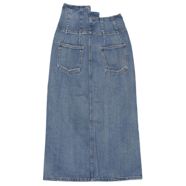 Ameri VINTAGE(アメリヴィンテージ)のAMERI STUDS LINE DENIM SKIRT レディースのスカート(ロングスカート)の商品写真