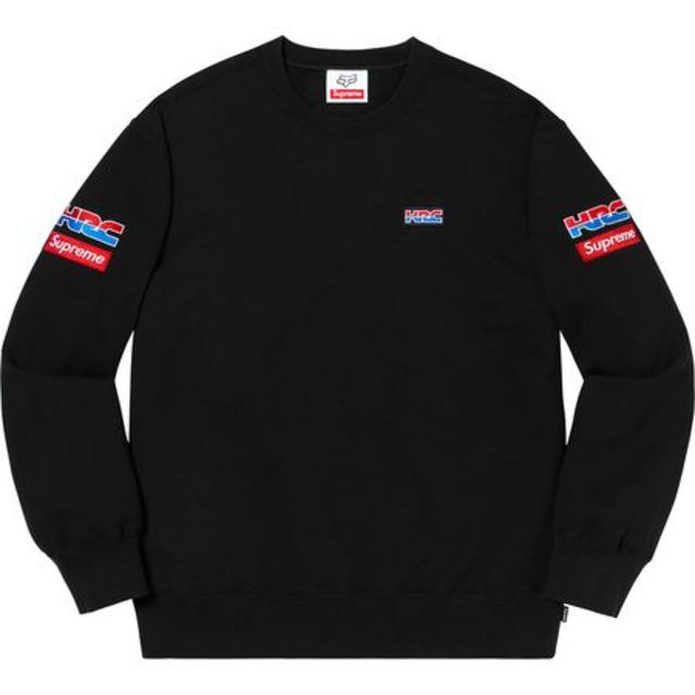 XL Supreme Honda FOX Racing Crewneck 黒