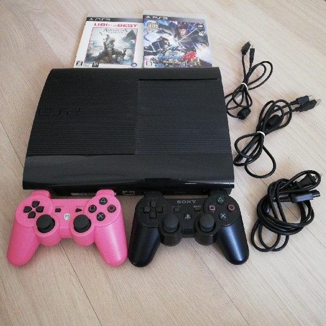 PlayStation3(プレイステーション3)のプレステ3　(CECH-4000B） エンタメ/ホビーのゲームソフト/ゲーム機本体(家庭用ゲーム機本体)の商品写真