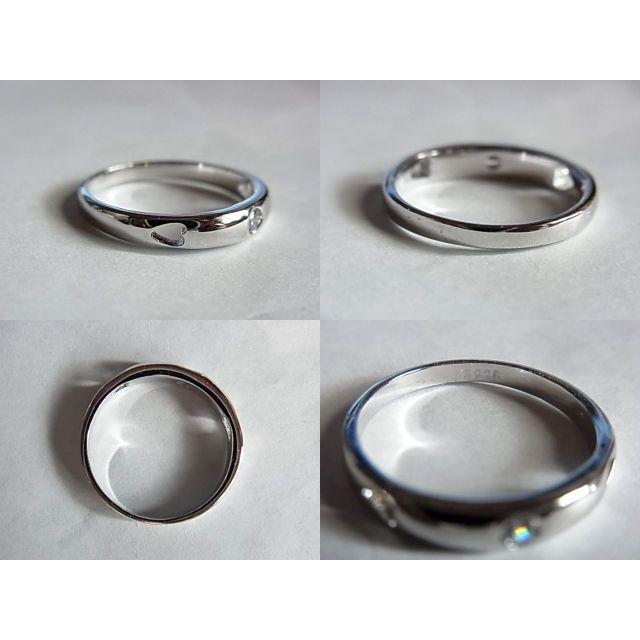 未使用品SVシルバー925リング指輪12.5号キュービックジルコニア人工ダイヤ レディースのアクセサリー(リング(指輪))の商品写真