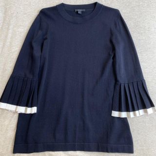 ザラ(ZARA)の美品　cos バイカラー　プルオーバー　プリーツ(ニット/セーター)