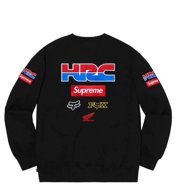 Supreme®/Honda®/Fox® Racing Crewneck XL