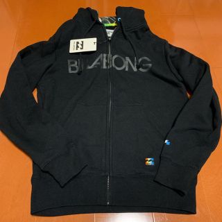 ビラボン(billabong)のBILLABONG 黒 パーカー 未使用 S(パーカー)