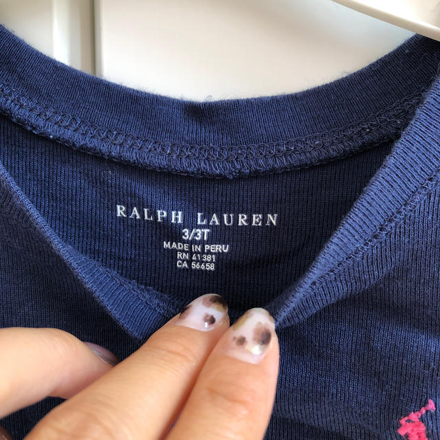 Ralph Lauren(ラルフローレン)のラルフローレン Tシャツ  ３T キッズ/ベビー/マタニティのキッズ服女の子用(90cm~)(Tシャツ/カットソー)の商品写真