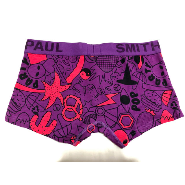 Paul Smith(ポールスミス)の新品★ポールスミス★POP★L★ボクサー★ローライズ★トランクス★パープル メンズのアンダーウェア(ボクサーパンツ)の商品写真