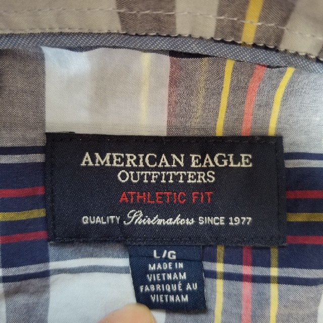 American Eagle(アメリカンイーグル)のアメリカンイーグル　チェックボタンダウンシャツ メンズのトップス(シャツ)の商品写真