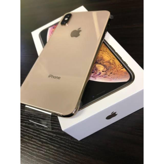 iPhone - 新品 / 美品 iphone xs max 64 gold
